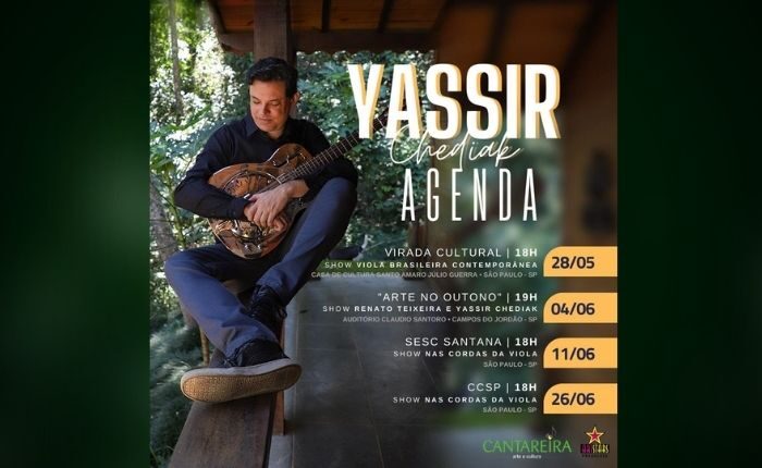 Agenda de Shows Yassir Chediak