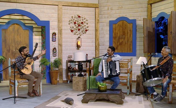 Cosme Vieira no programa Luar do Sertão